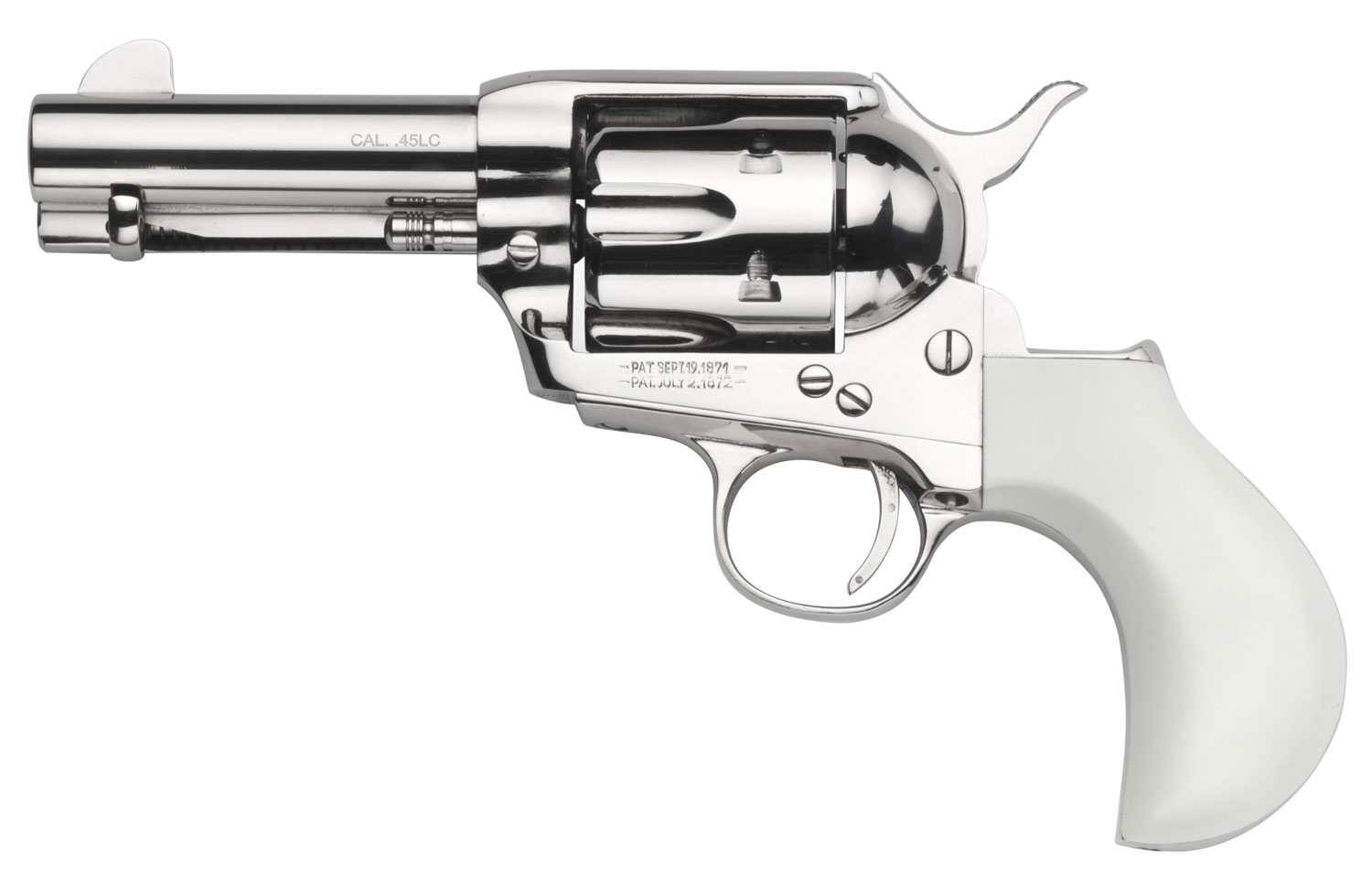 Handguns Taylors&Co 3.50" 357Magnum|38Special TAY 200073   1873 CTTLMN BRDSHD IVRY 357   3.5